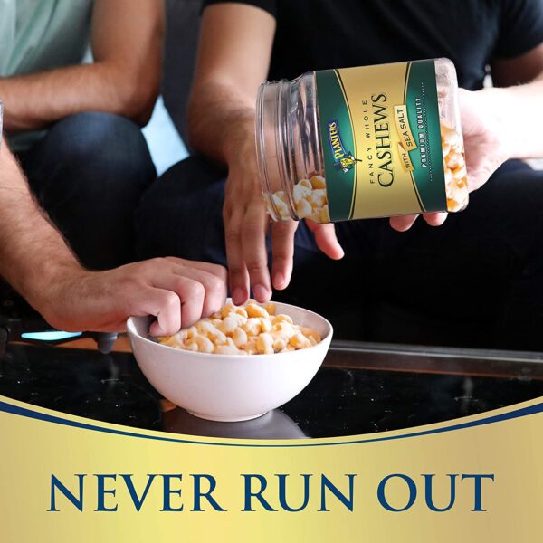 Planters Fancy Whole Cashews with Sea Salt - Image 2